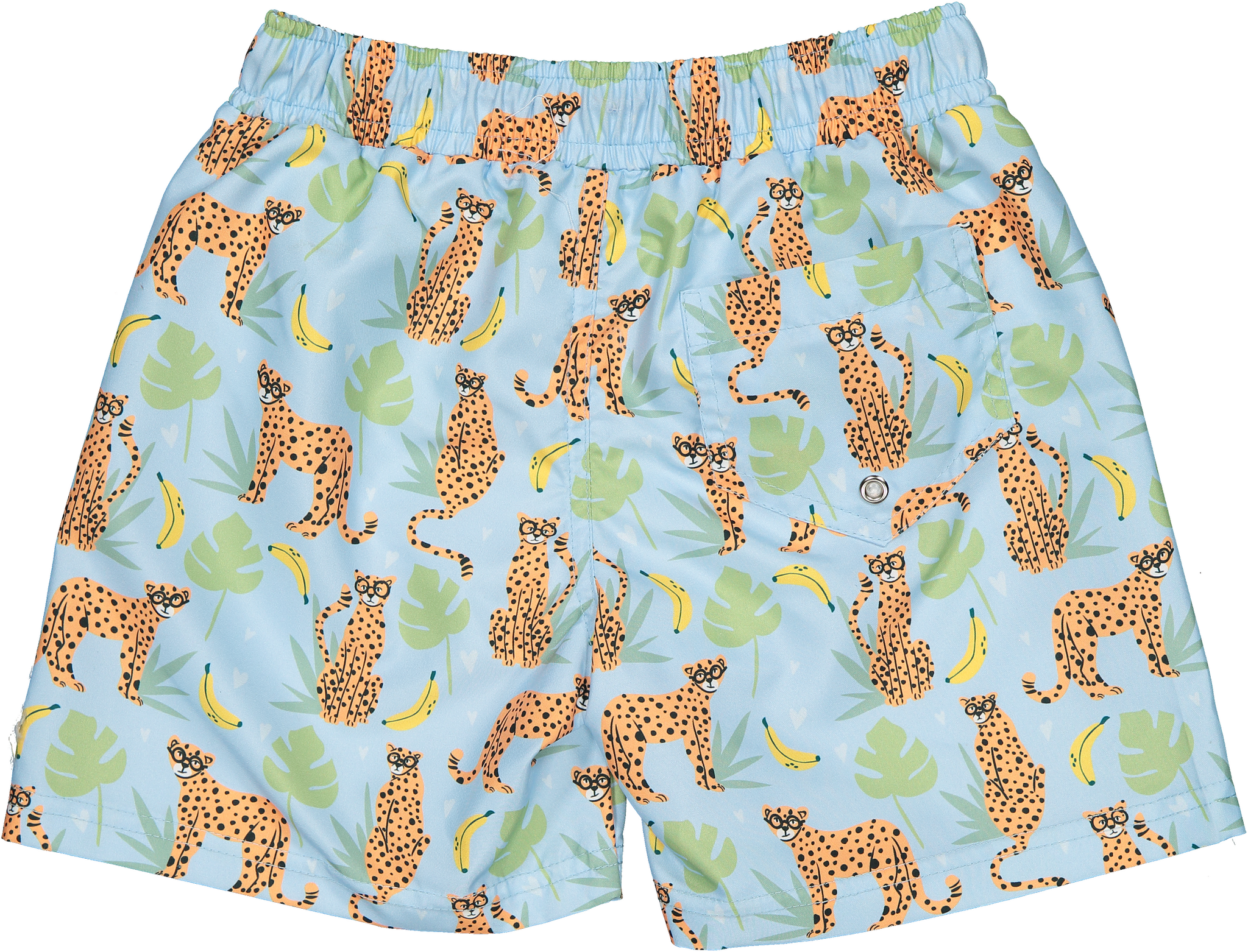 Paperboat Classic Boy’s Tigers Garden Print Swim Shorts - PRE ORDER