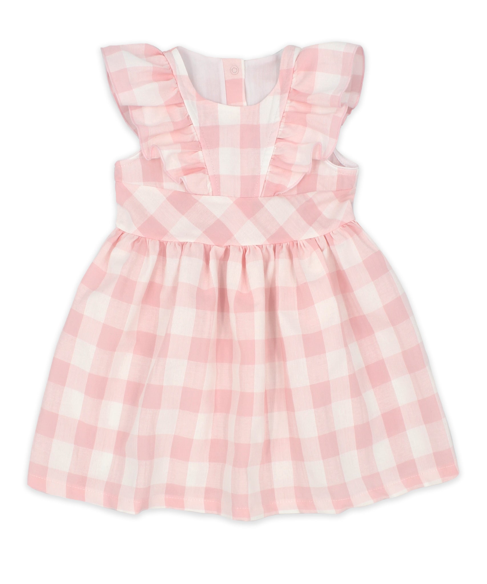 Rapife Pink & White Check Dress