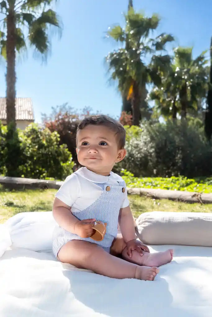 Calamaro Boys 2 Piece Dungaree Set