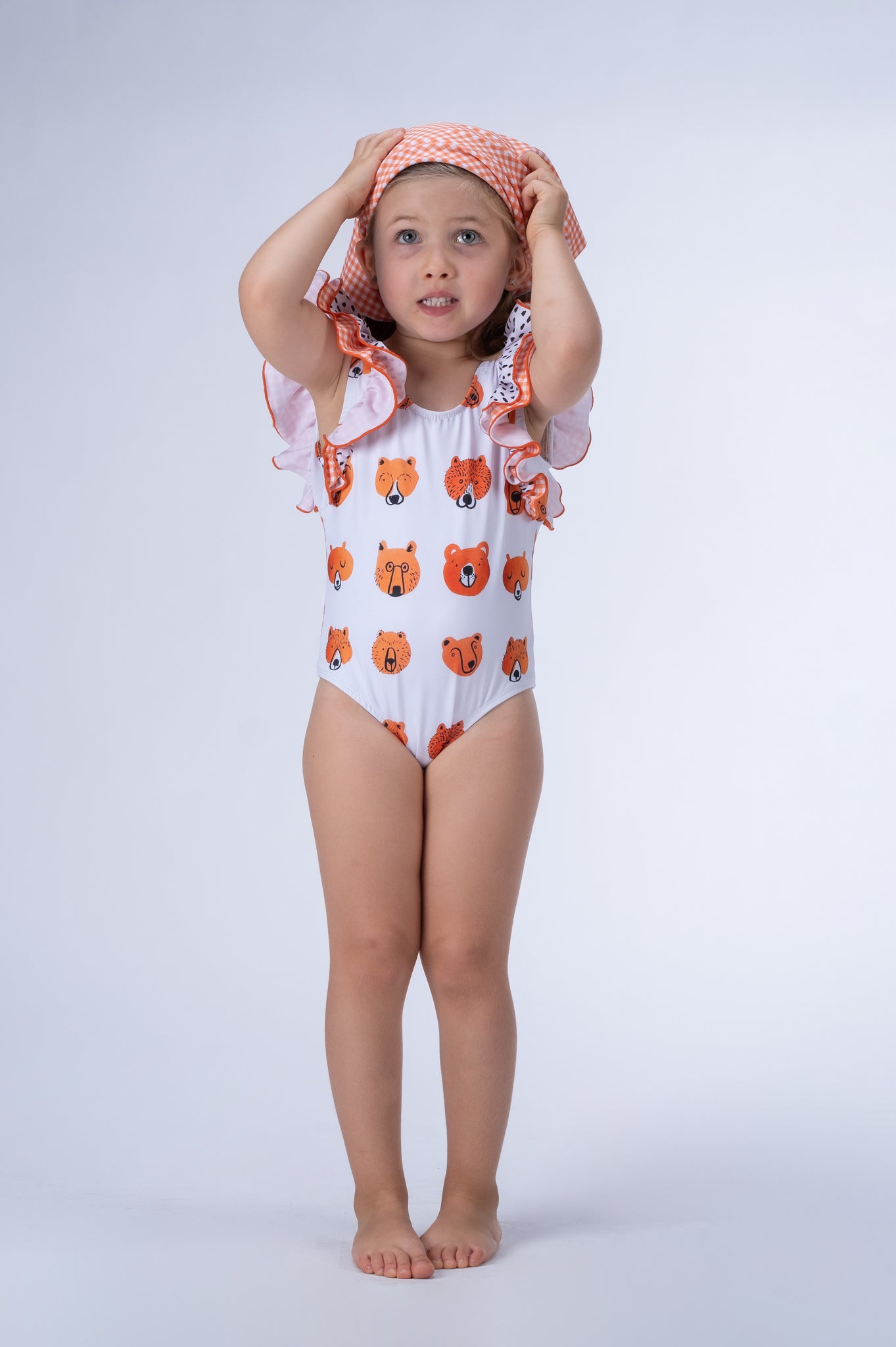 Paperboat Bear Garden Swimsuit - PRE ORDER