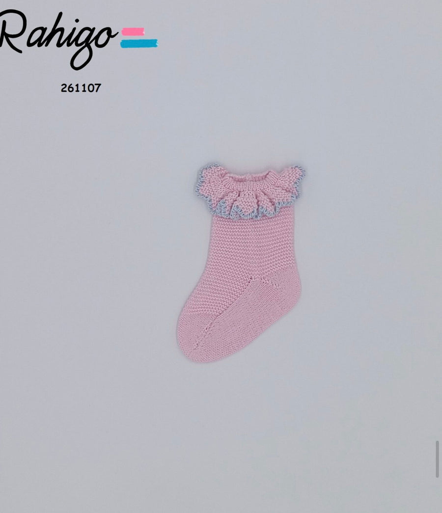 PRE ORDER - Rahigo Pink Socks