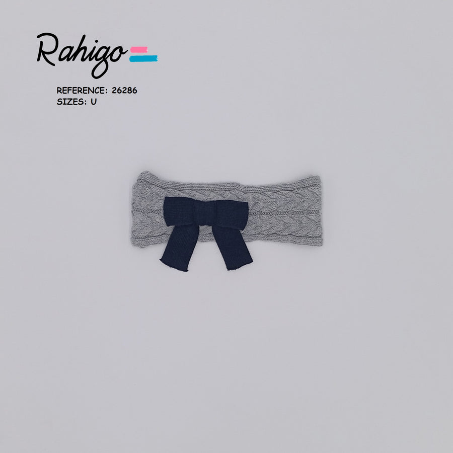 Rahigo Grey and Navy Headband - PRE ORDER