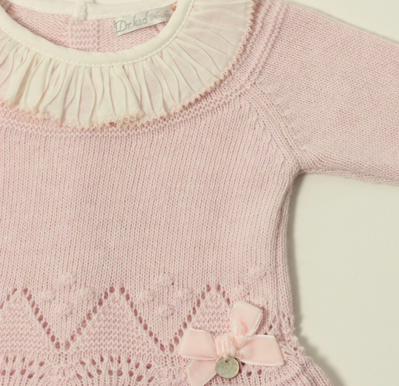 Dr. Kid Pale Pink Knitted Dress