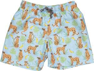 Paperboat Classic Boy’s Tigers Garden Print Swim Shorts - PRE ORDER