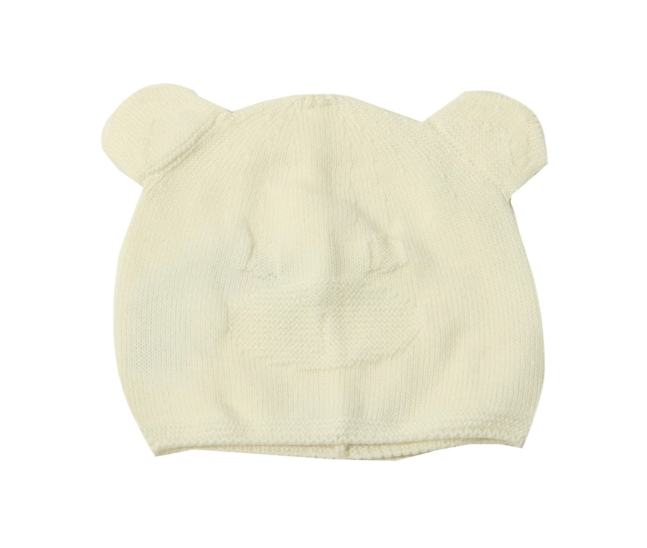 Dr. Kid Ivory Knitted Bear Hat