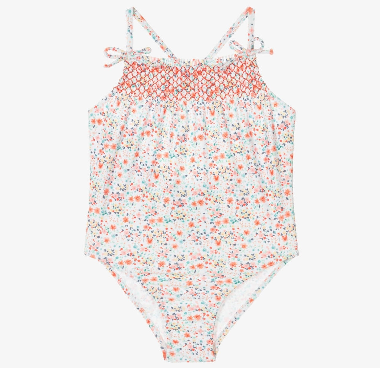 SS24 Babidu Red Floral Print Swimsuit