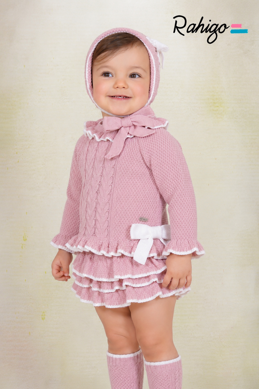Rahigo Pink & White Jam Pant Set - PRE ORDER
