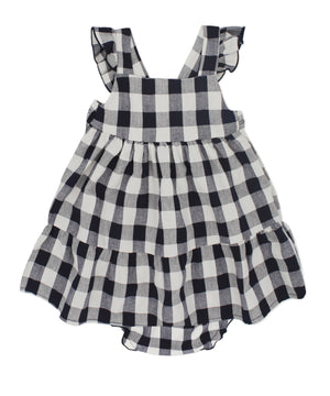 Rapife Navy & White Checked Sundress