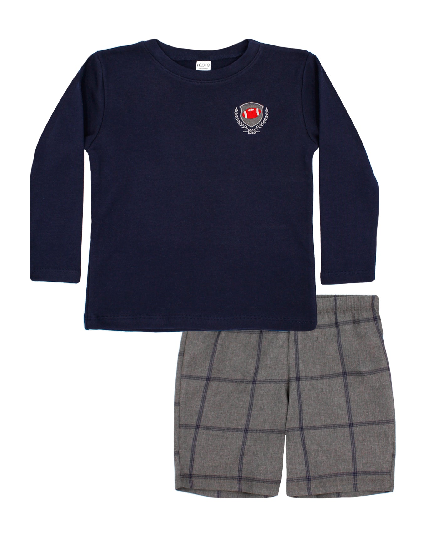 AW23 Rapife Navy & Grey Shorts Set