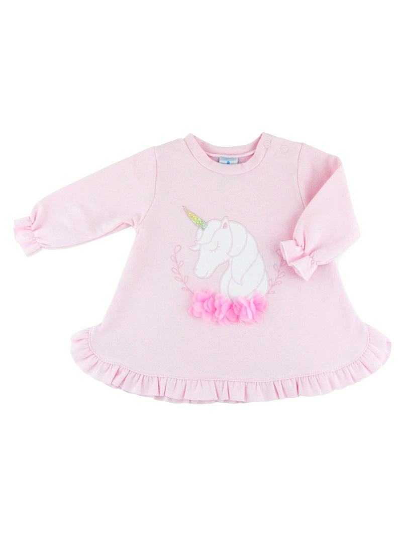 AW22 Sardon Pink Unicorn Motif Dress