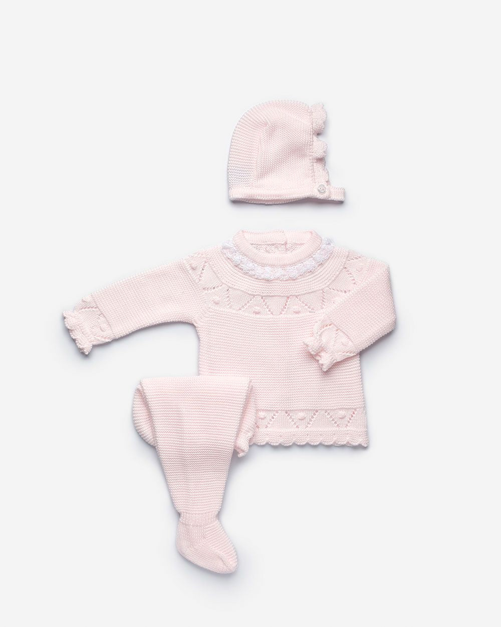 SS22 Juliana Baby Pink Knitted Set