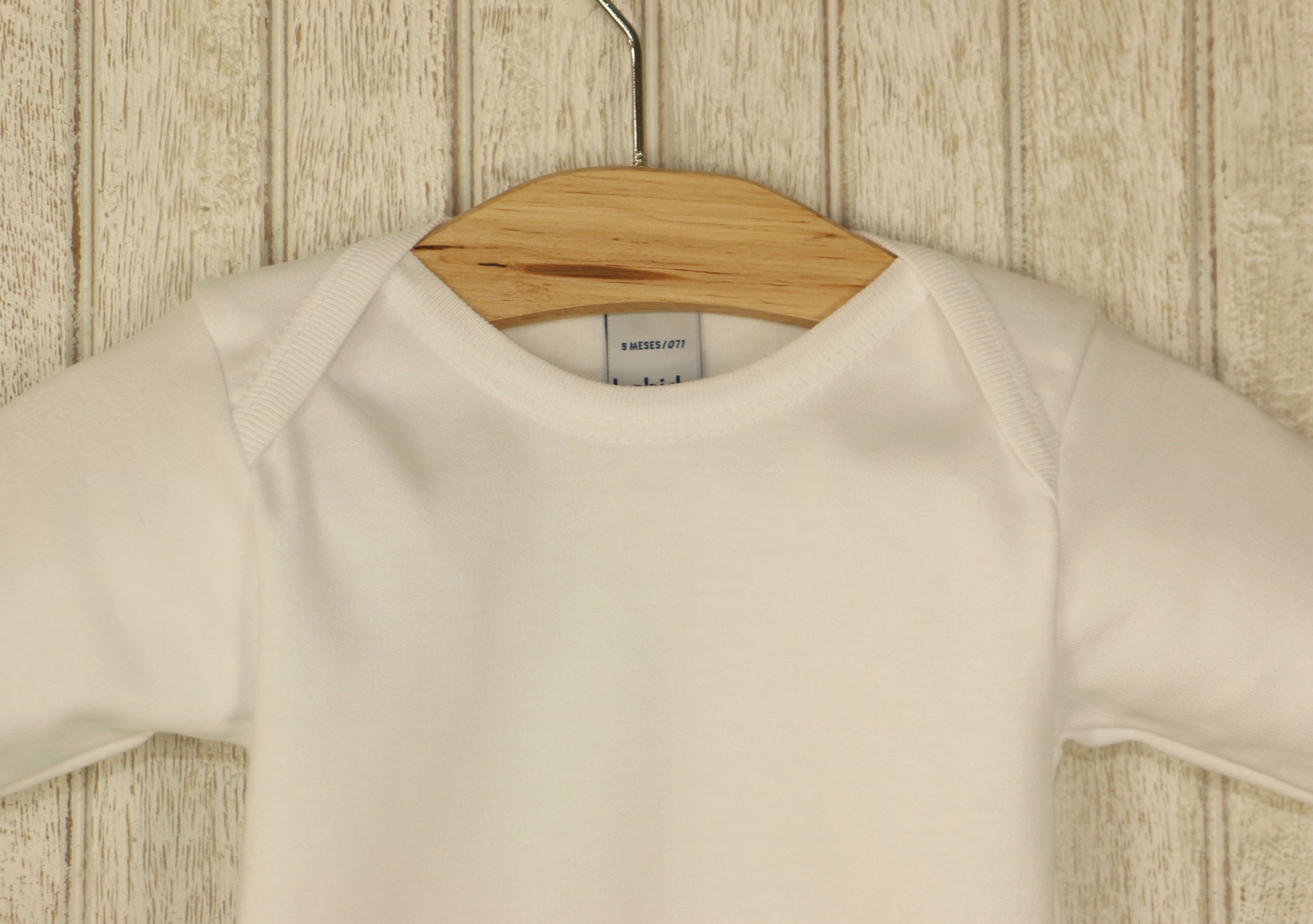 Babidu White cotton bodysuit