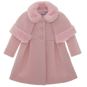 AW22 Patachou Pink Cape Coat