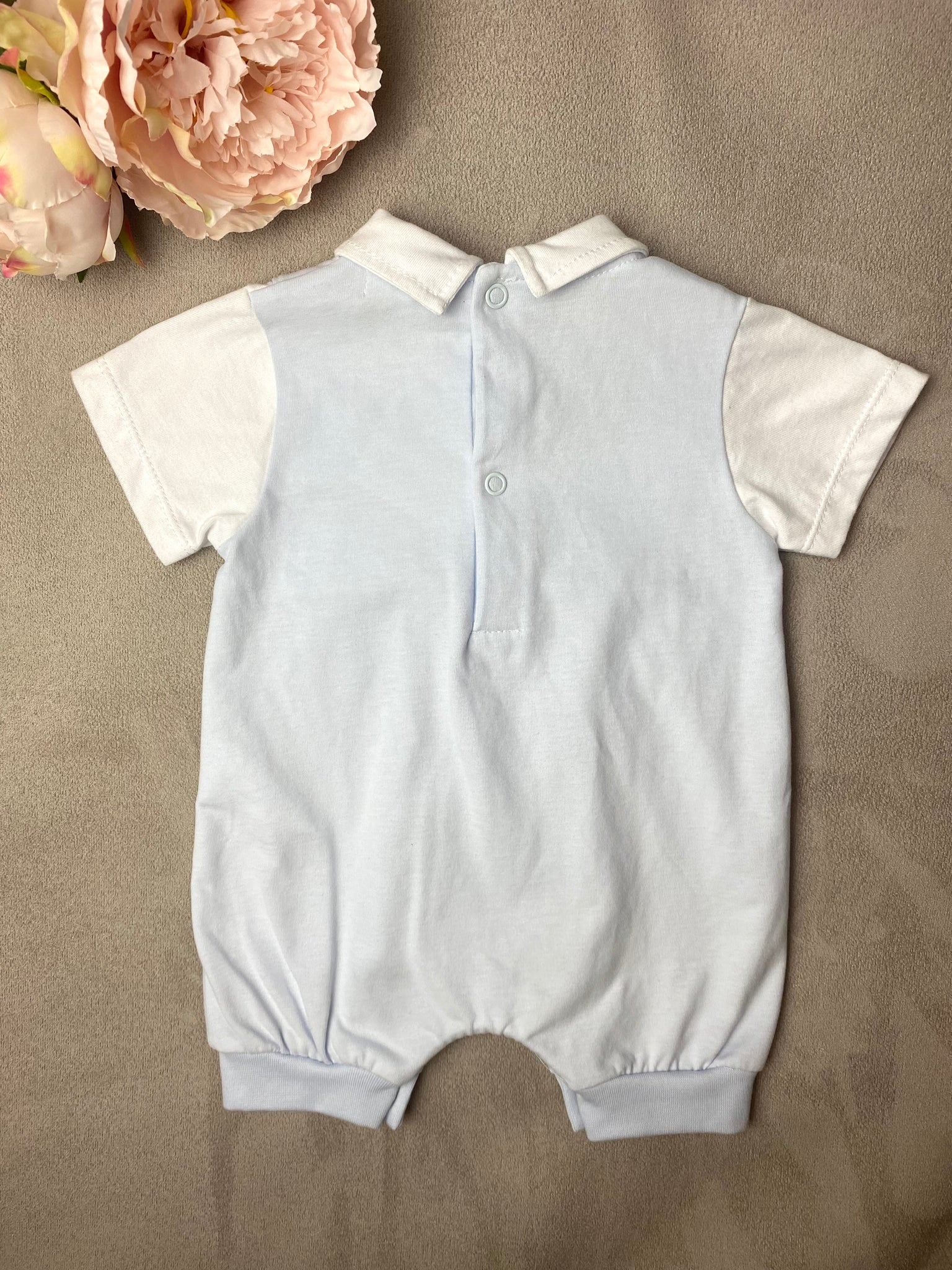 Pastels & Co Blue 2 in 1 Short Dungaree
