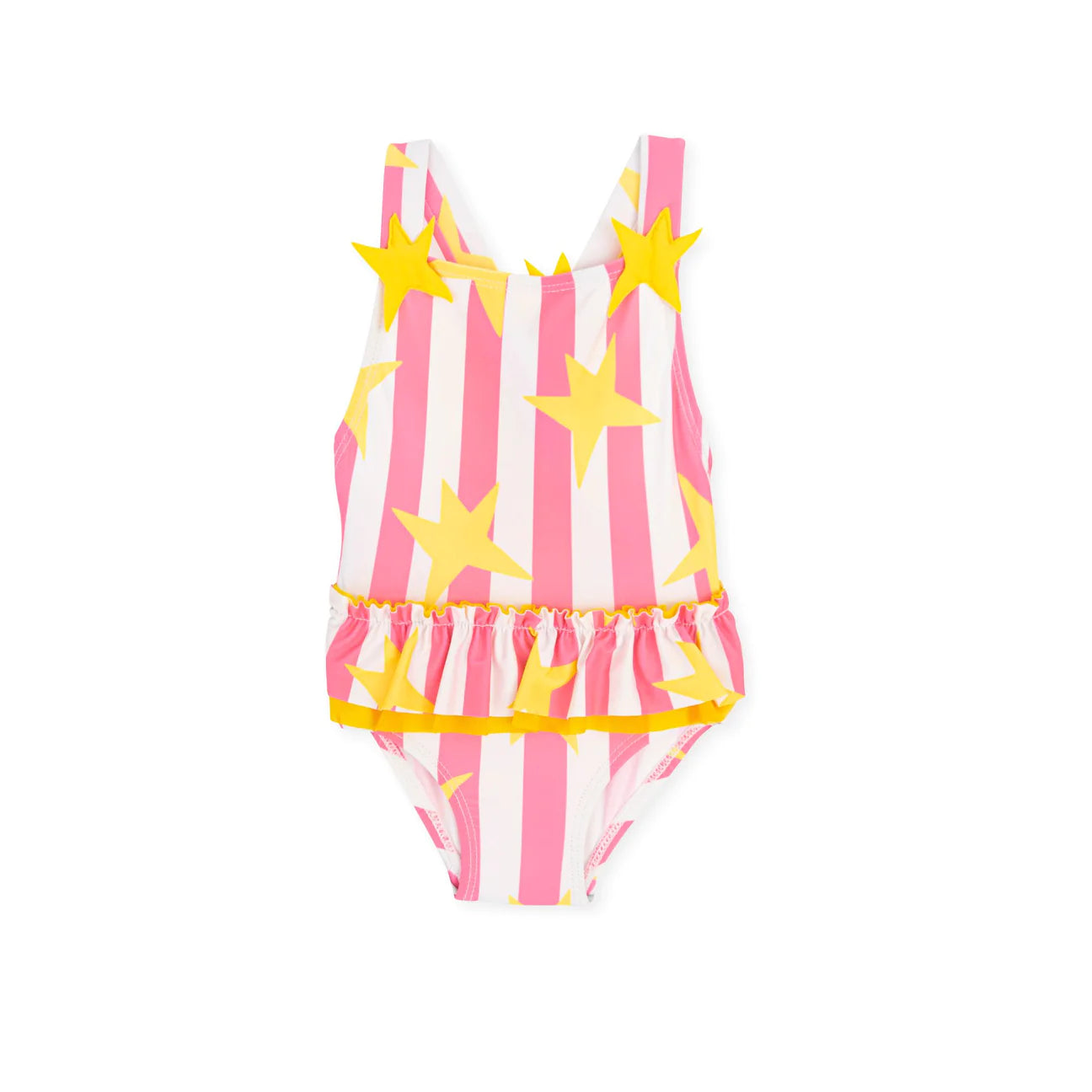 SS23 Agatha Ruiz De La Prada Striped Star Print Swimsuit