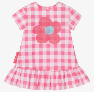 SS23 Agatha Ruiz De La Prada Pink & White Gingham Dress