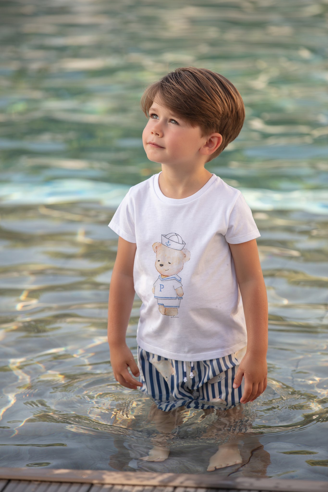 SS23 Patachou Sailor Bear T-Shirt