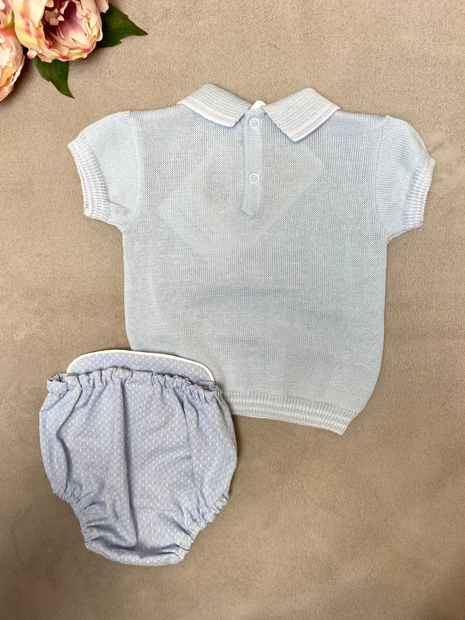 SS22 Pretty Originals Blue Jam Pant Set