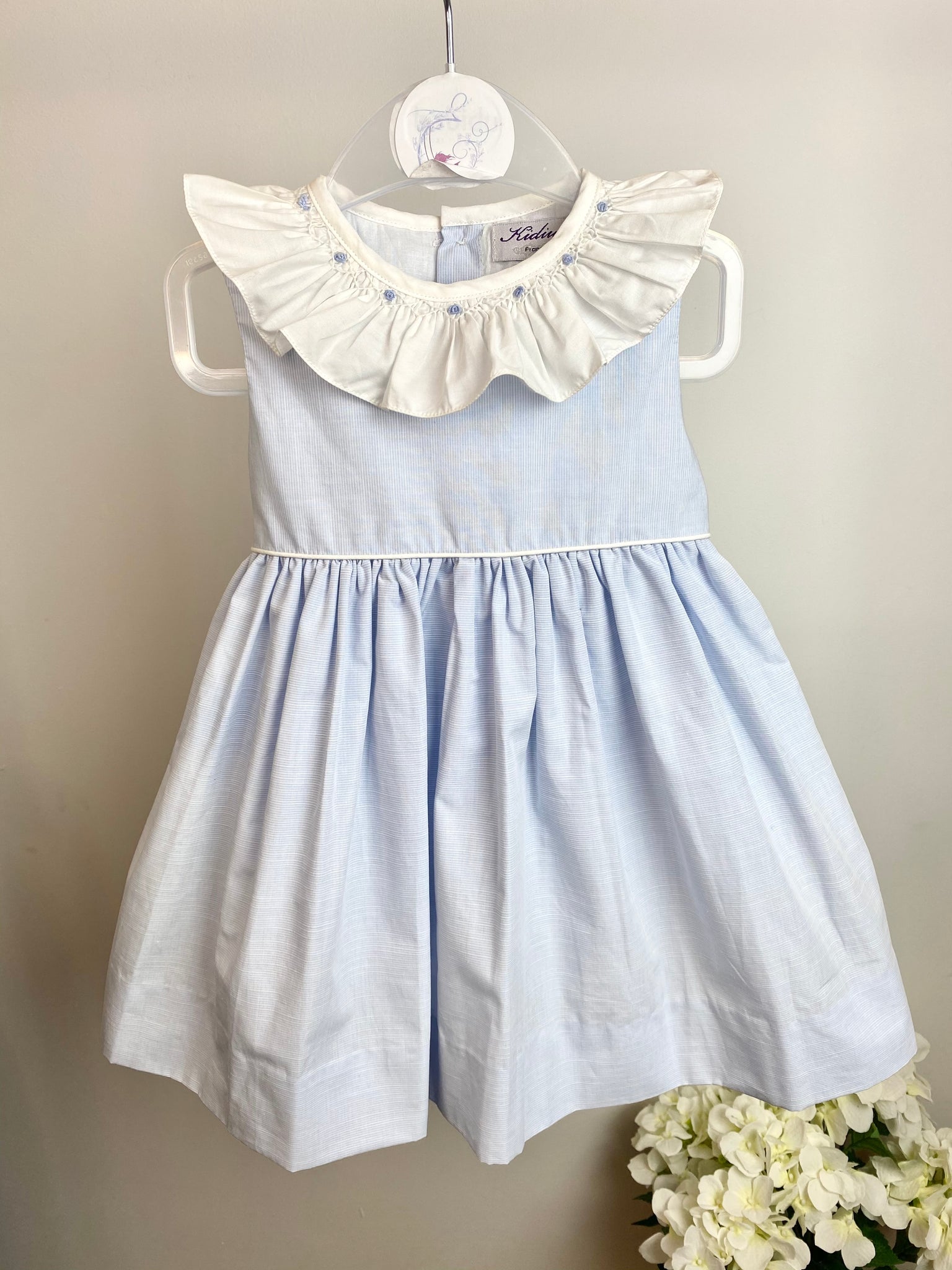Kidiwi Girl's Pale Blue Dress